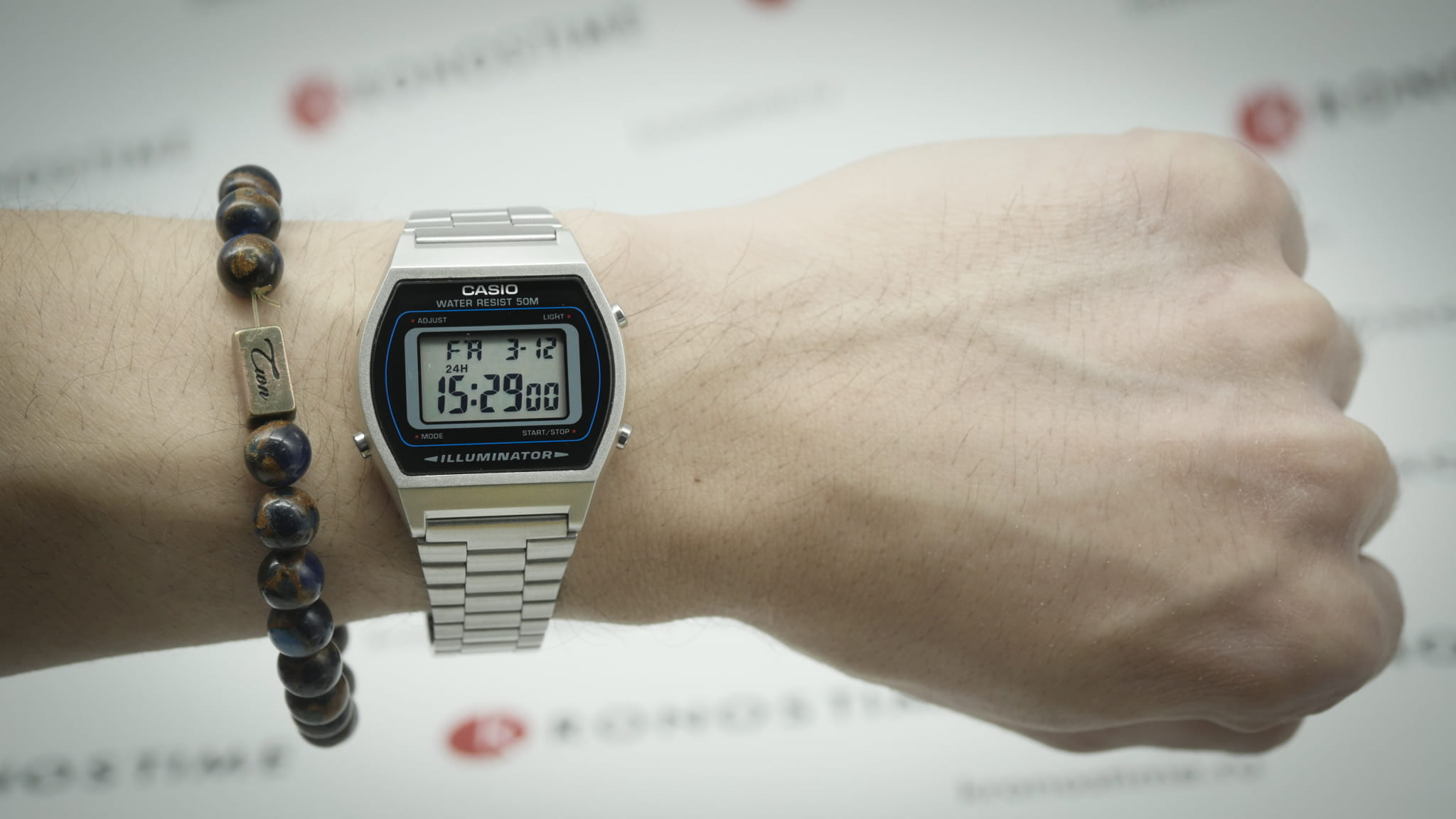 Casio Casio Vintage B640WD-1AVDF (B640WD-1A)  - задняя крышка пластик корпуса, япония часы